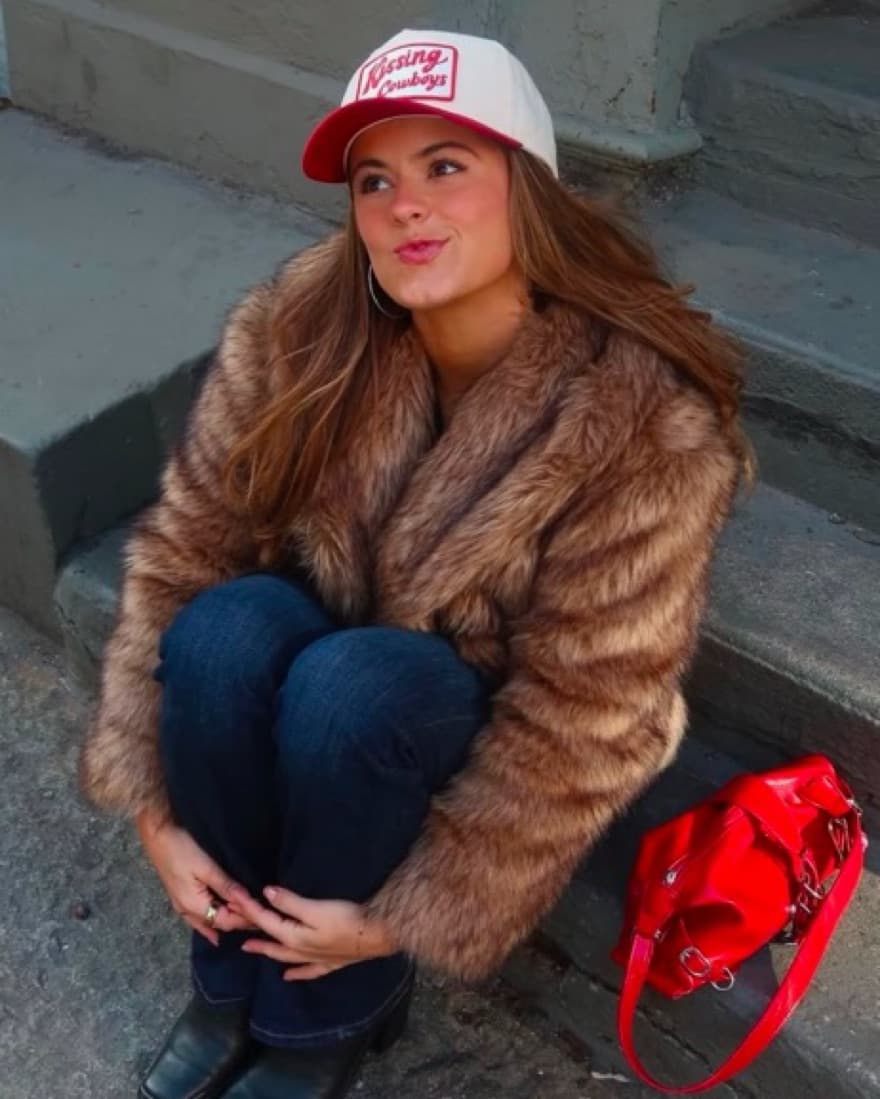 Abercrombie Fur Coat - Image 1