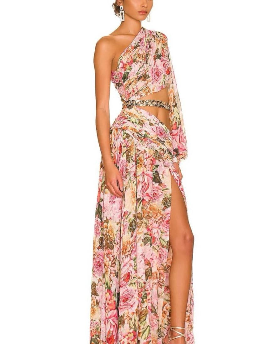 Sienna One Sleeve Gown - Image 4