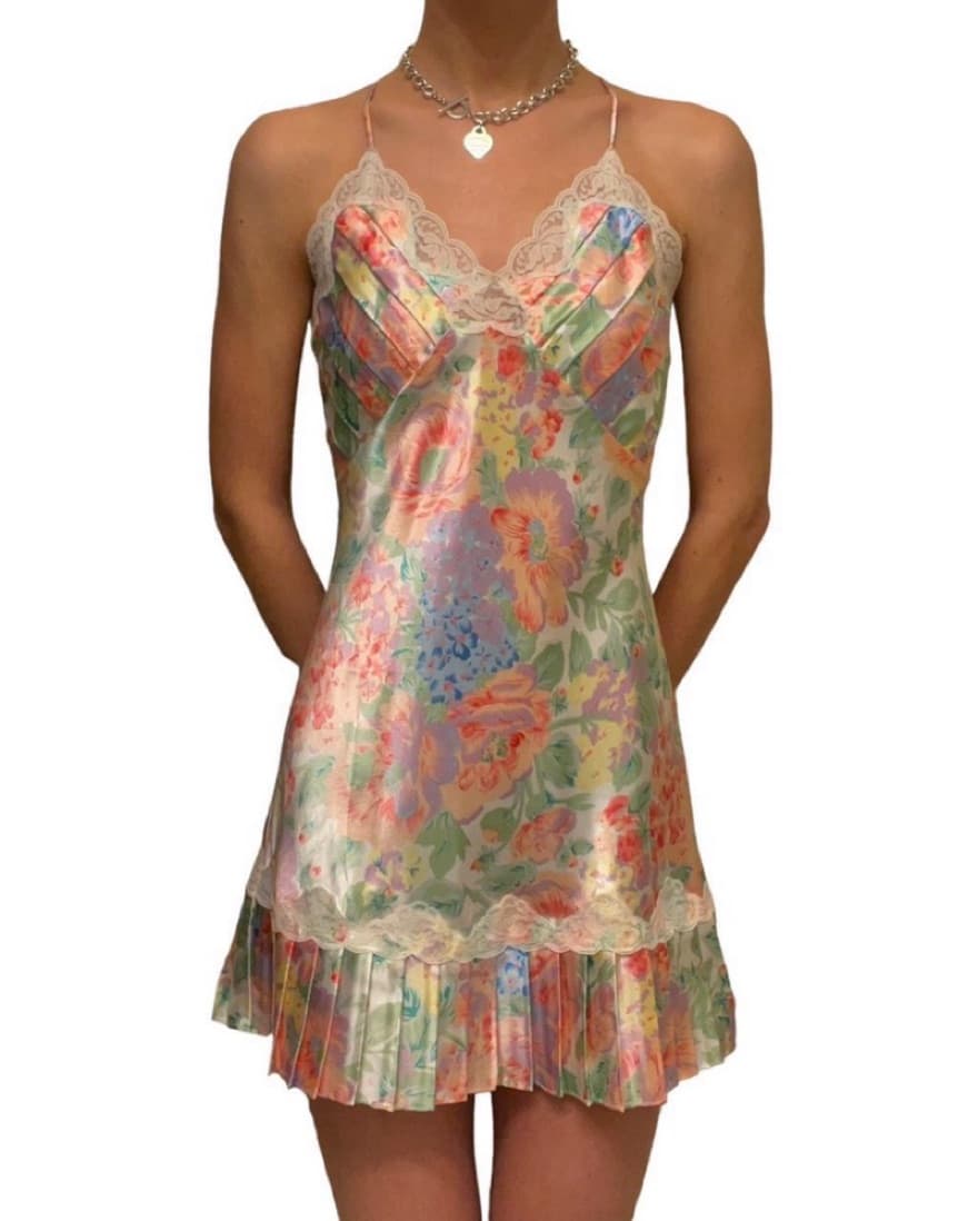 victorias secret floral slip dress  - Image 1
