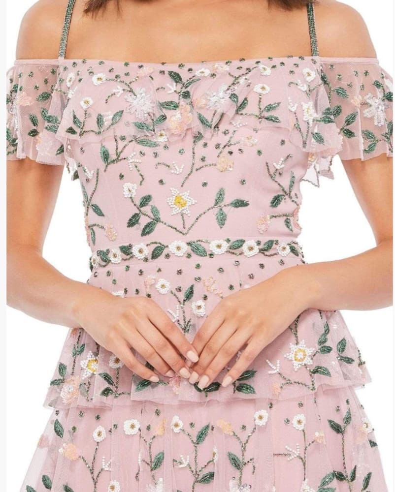 Floral Embellished Dress - Image 3