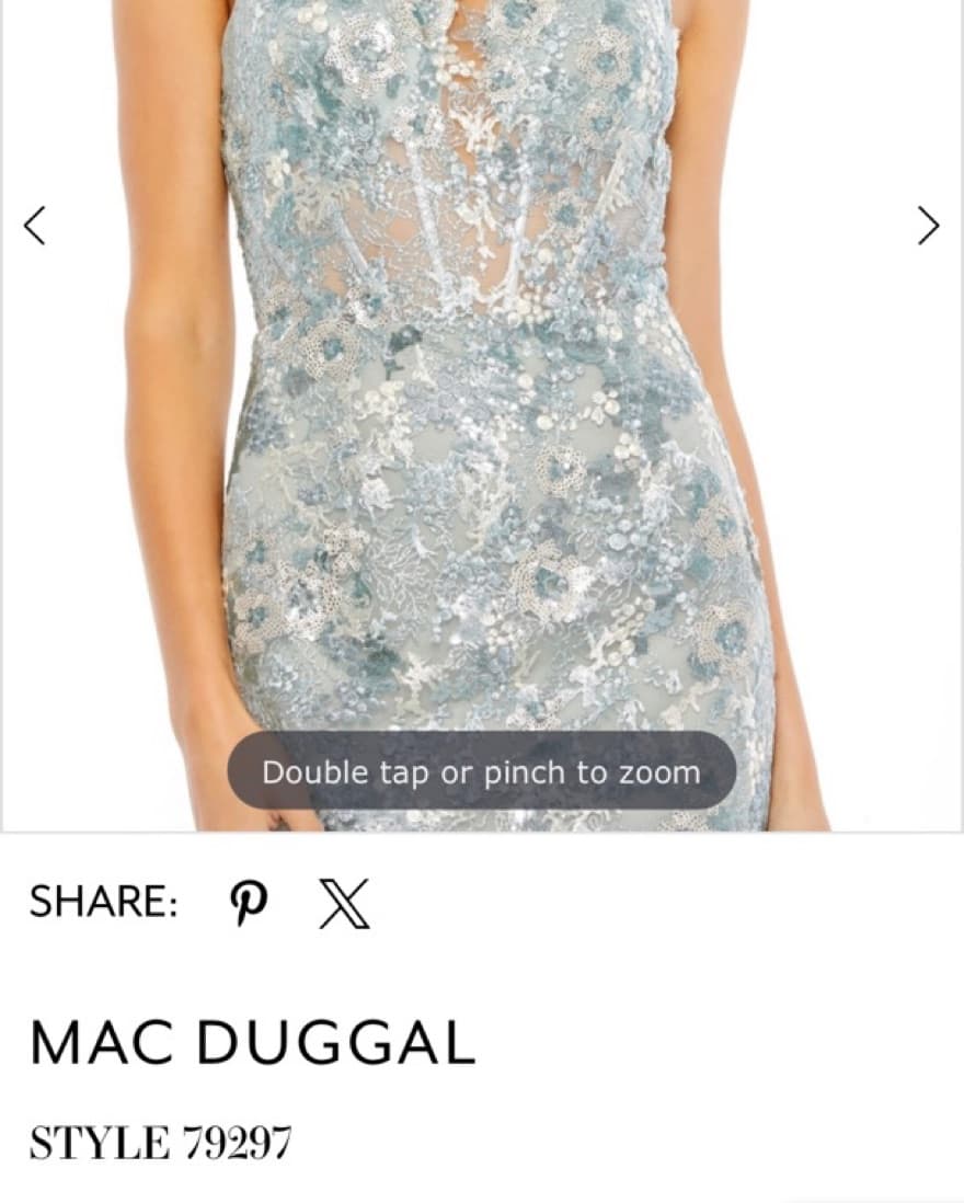 Mac Duggal Floral Gown  - Image 4