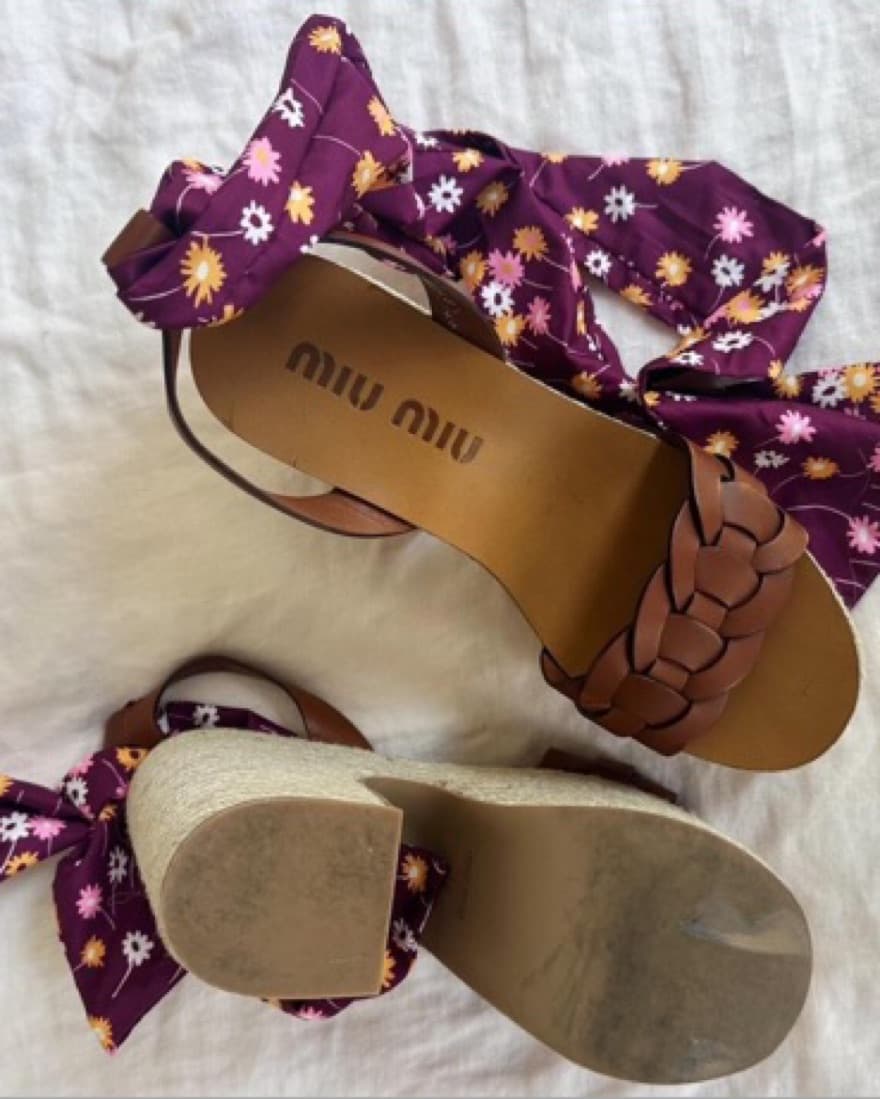 Vintage Miu Miu Platforms - Image 6