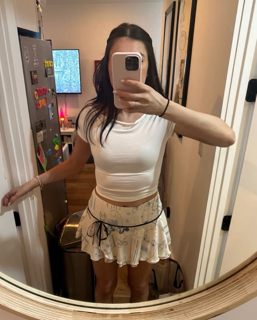 Kimchi Blue Carlene Satin Mini Skirt - Image 2