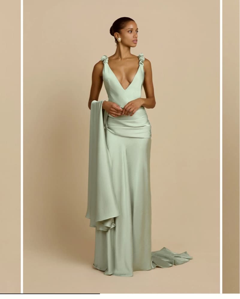 Arcina Ori MADALENA DRESS MINT - Image 2