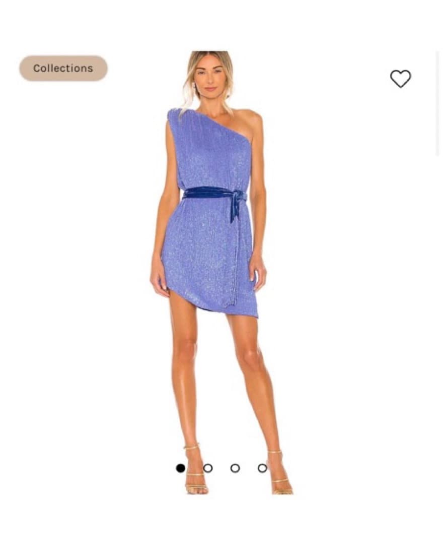 Retrofete Ella Dress In Teal Rainbow  - Image 1