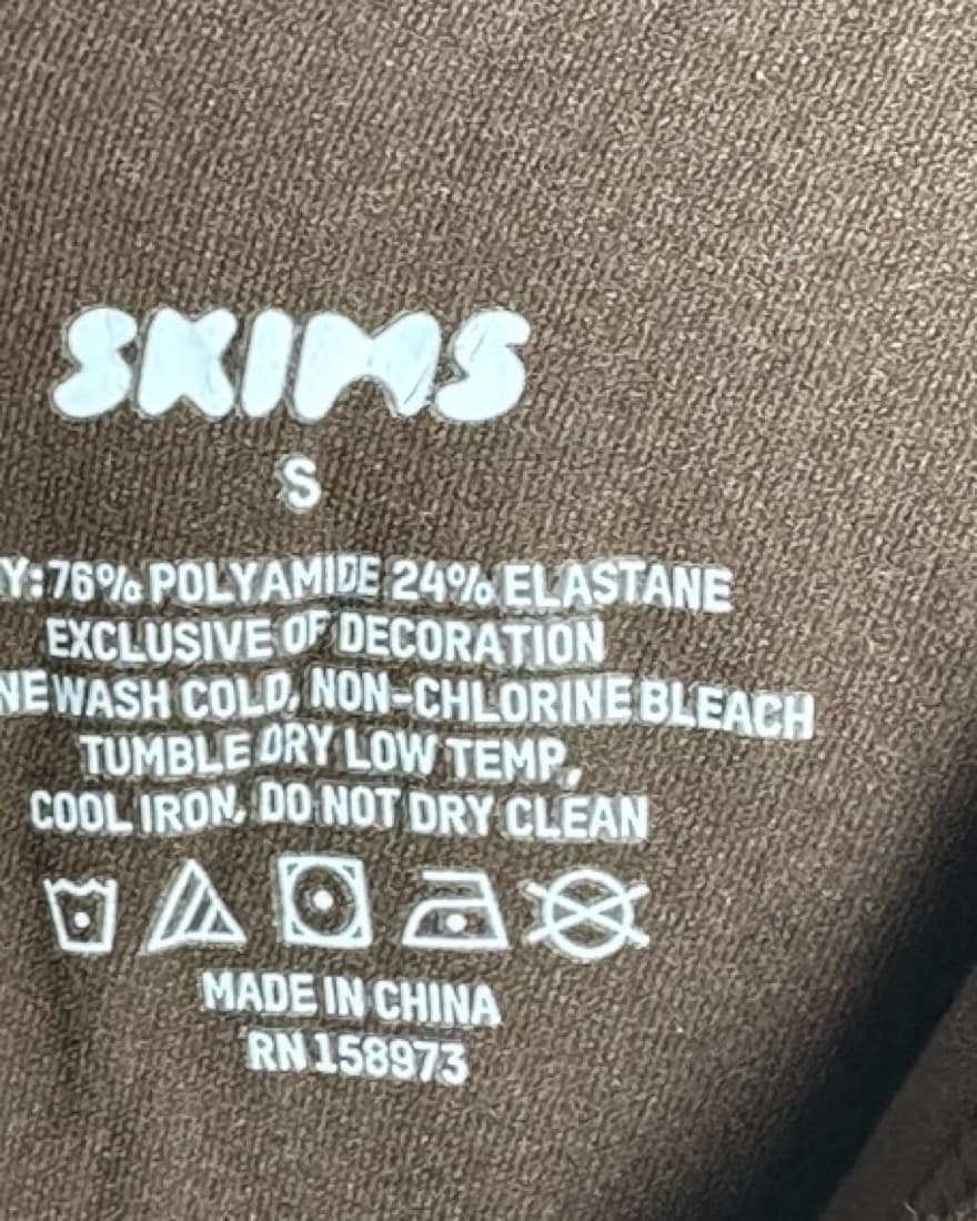 SKIMS Fits Everybody Slip Dress In Cocoa - Image 5