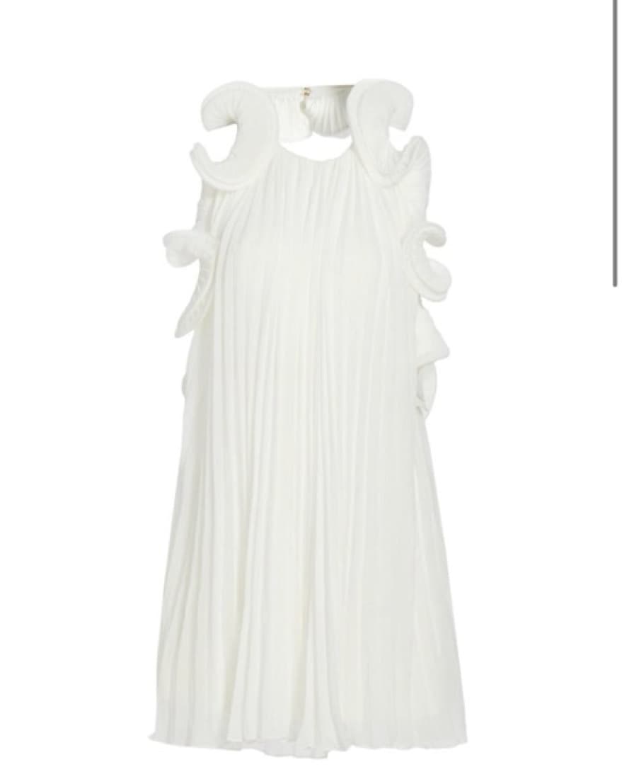 Amur Swirling Ruffled Mini Dress - Image 1