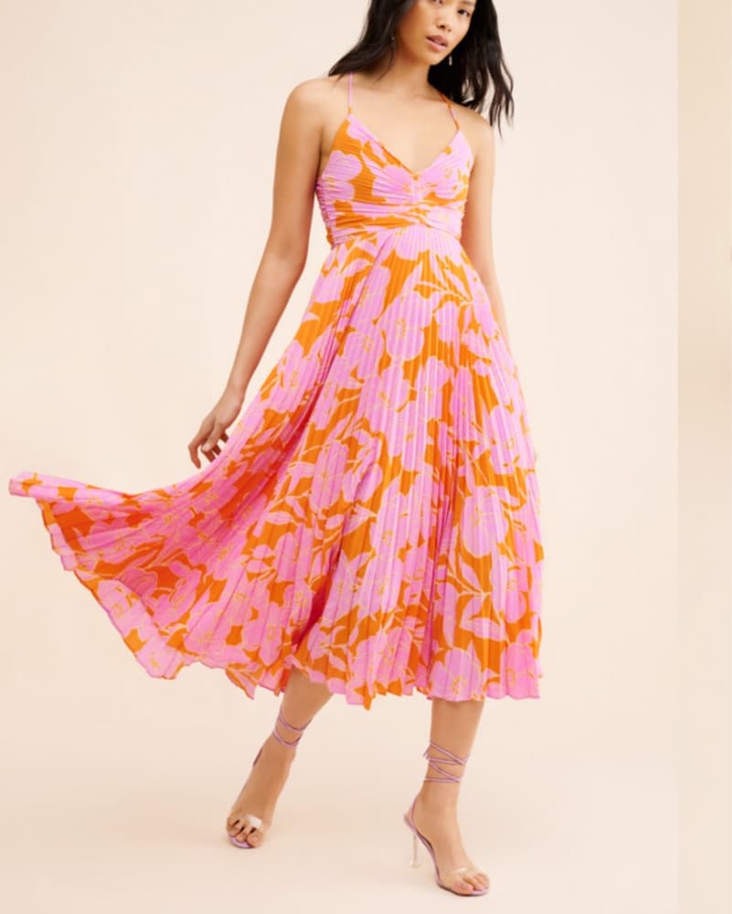 ASTR the Label - Blythe Pleated Dress - Image 2