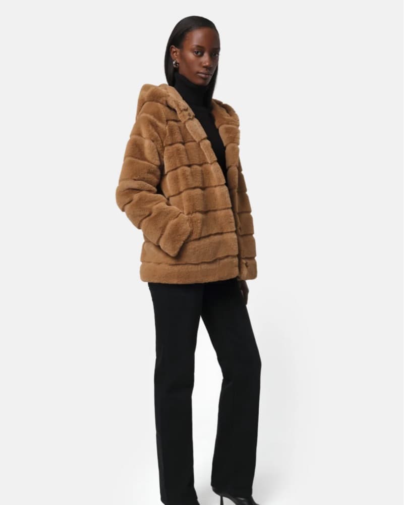 Brown Fur Coat - Image 2