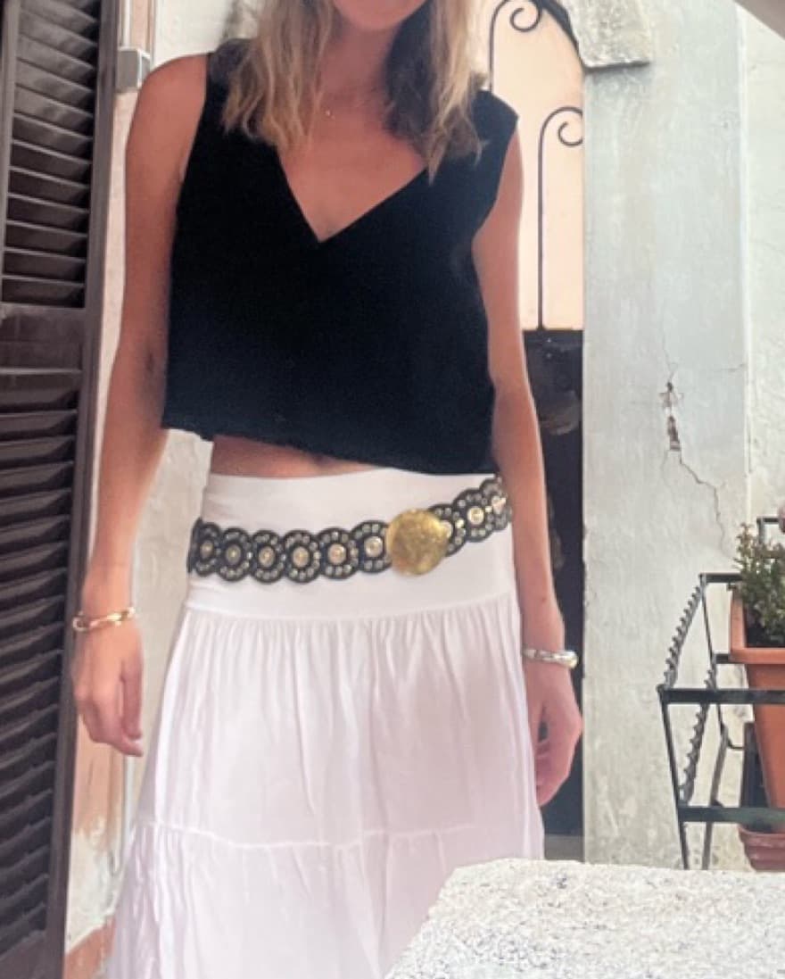 Chunky Medallion Free People Belt - Image 3