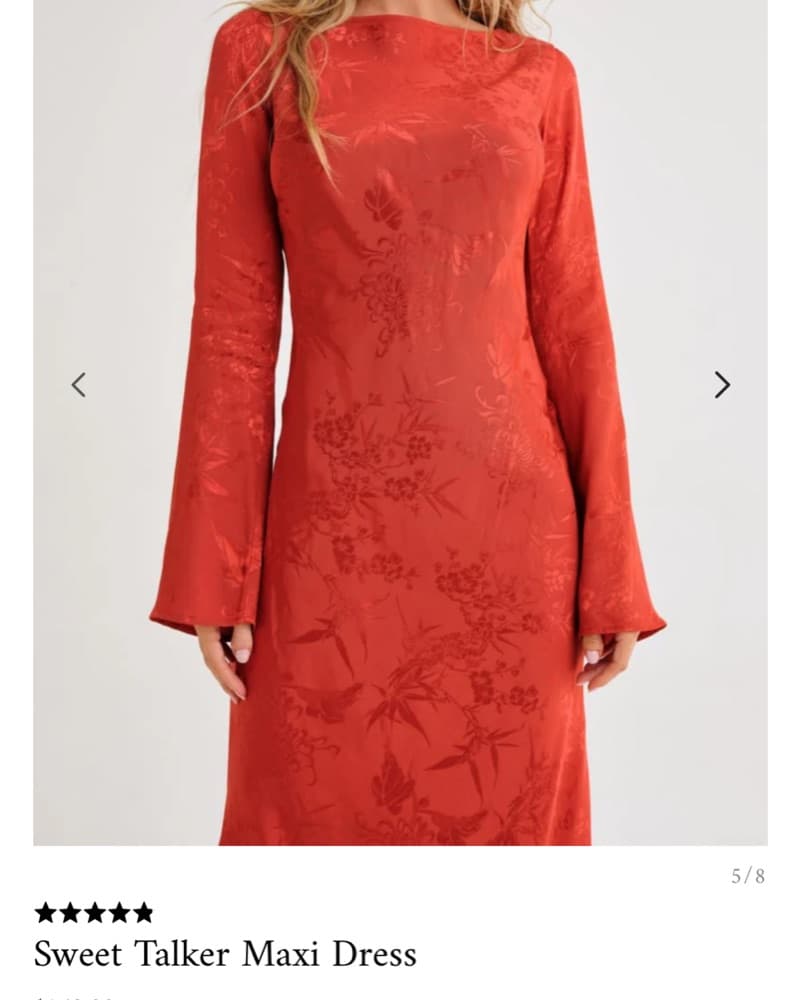 Vibrant Floral Maxi Dress - Image 4