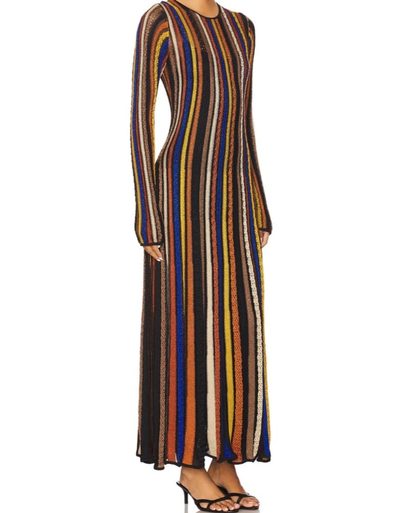 Ulla Johnson Albie Striped Maxi Dress - Image 2