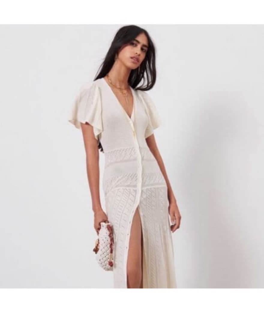 Ba&sh Long Knit Dress - Image 1