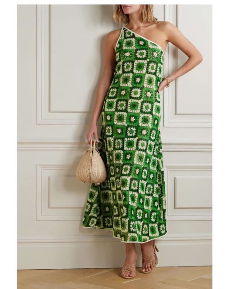 Johanna Ortiz Crochet Dress - Image 1