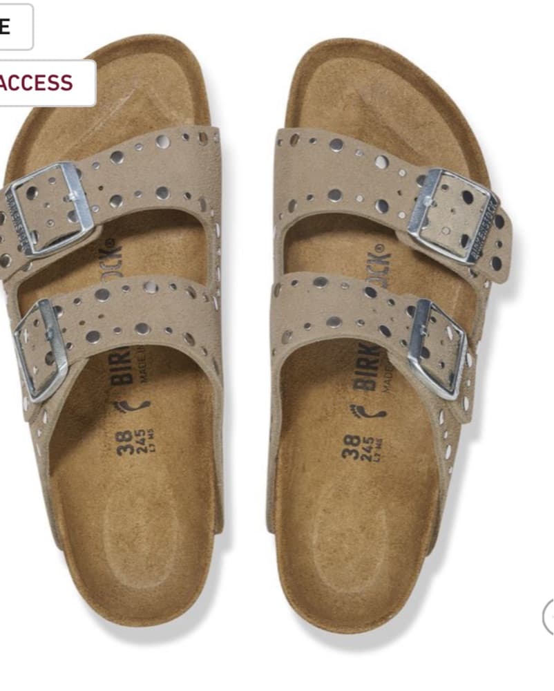 Arizona Rivets Studded Birkenstocks - Image 3