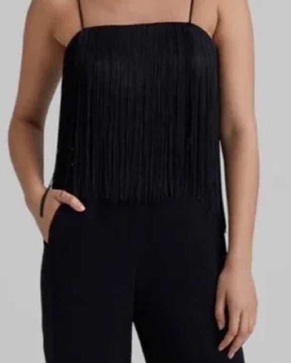 Club Monaco Fringe Jumpsuit - Image 1