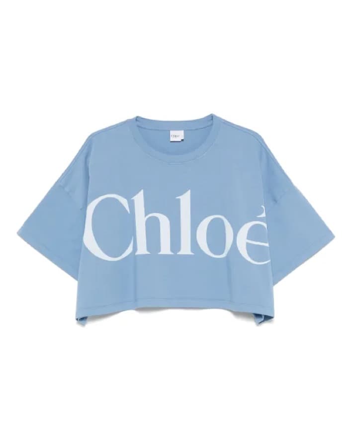 CHLOE Logo’ed crop Top - Image 1