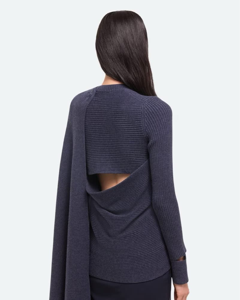 Helmut Lang Draped Sweater - Image 6