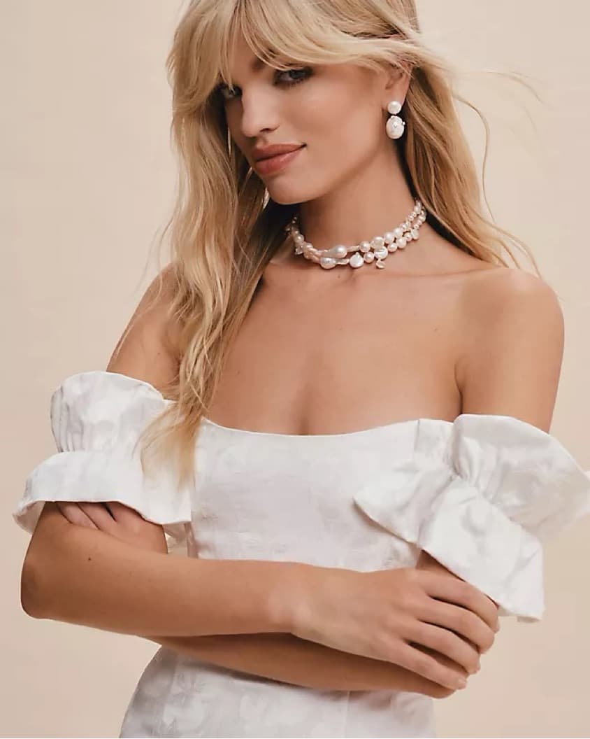  V. Chapman Hollyhock Ruffled Corset - Image 3