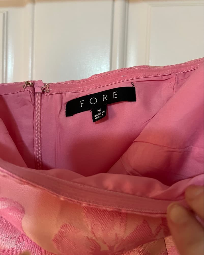 Fore Pink Midi Dress - Image 4