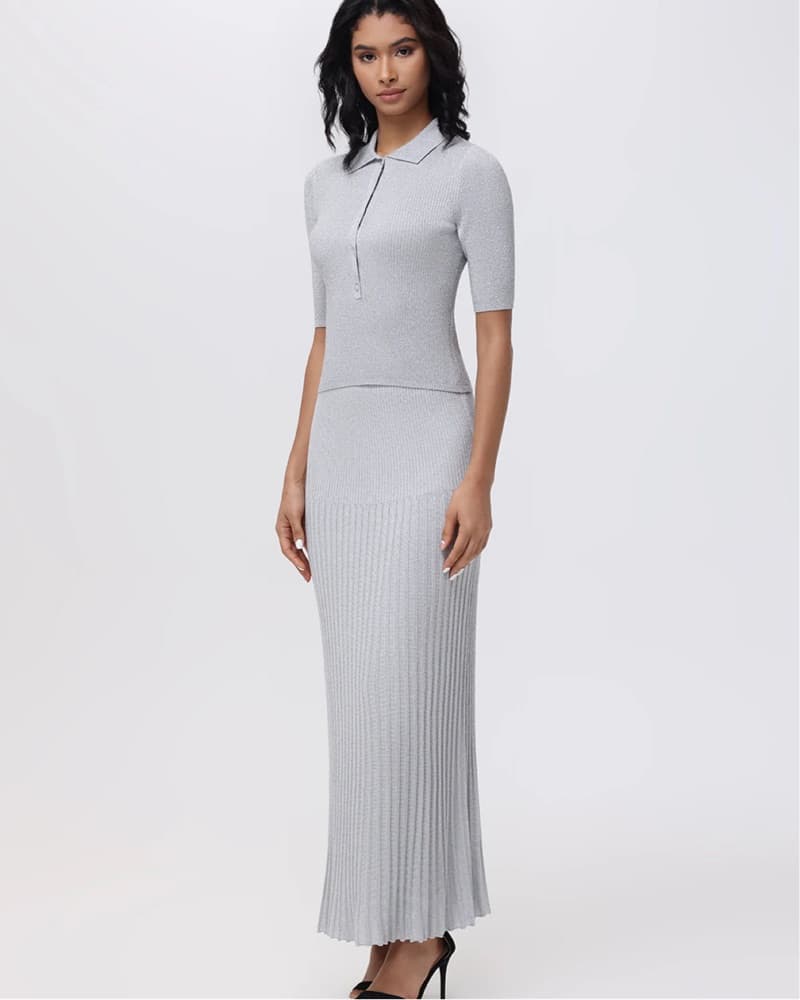 525 America Silver Skirt Set - Image 3