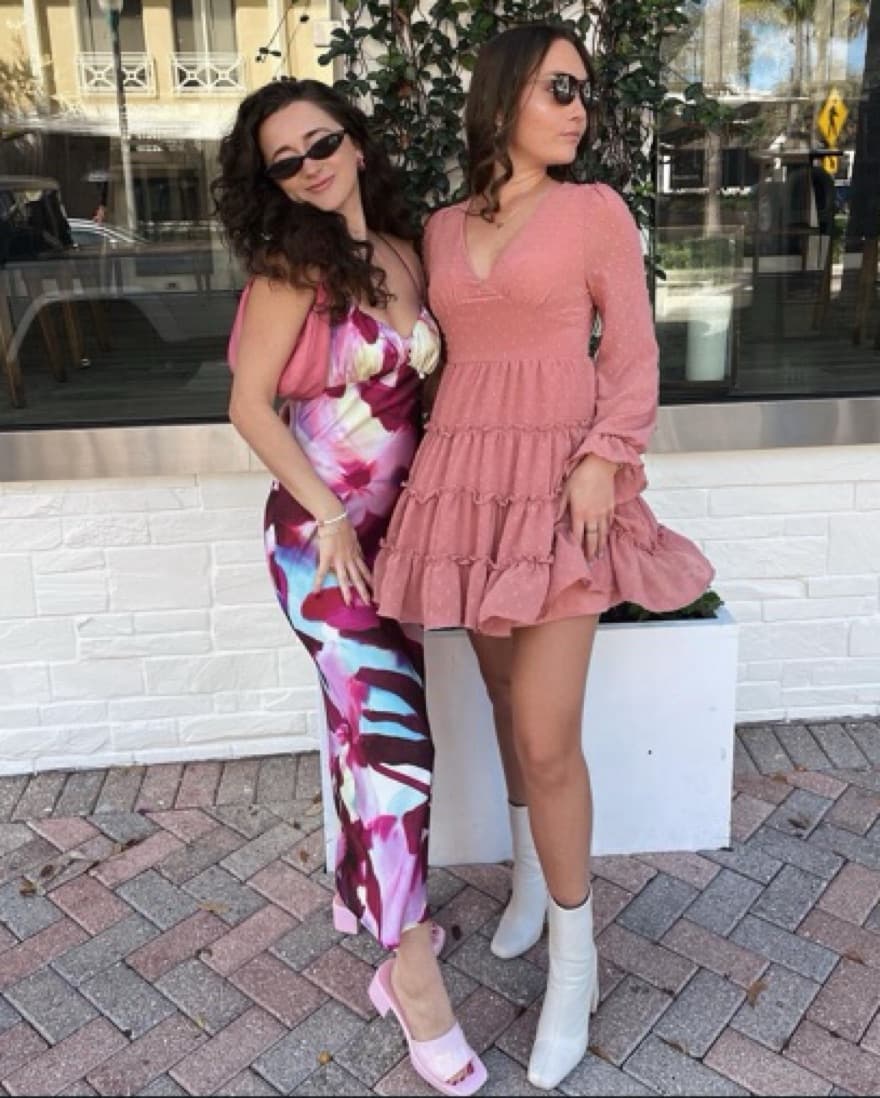 Long Floral Zara Dress - Image 2