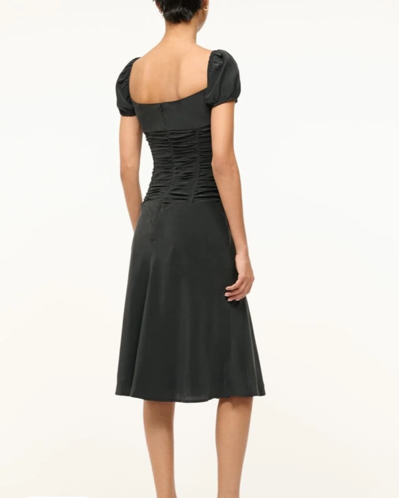 Staud Elba Silk Dress - Image 2