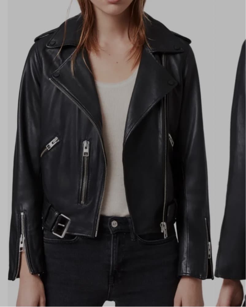 AllSaints Leather Jacket - Image 1