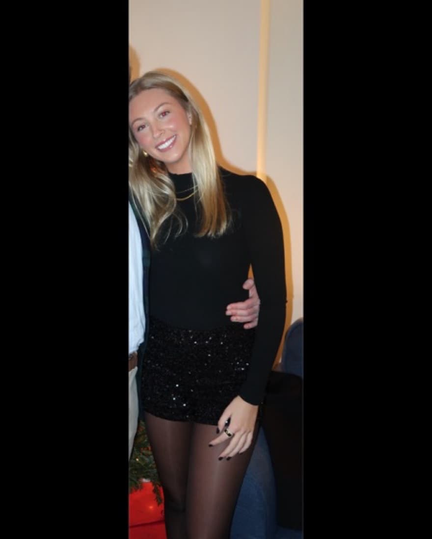 Alice and Olivia Black Sequin Shorts - Image 2