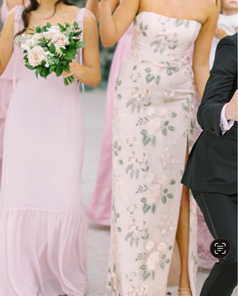 Floral Embroidered Gown - Image 3
