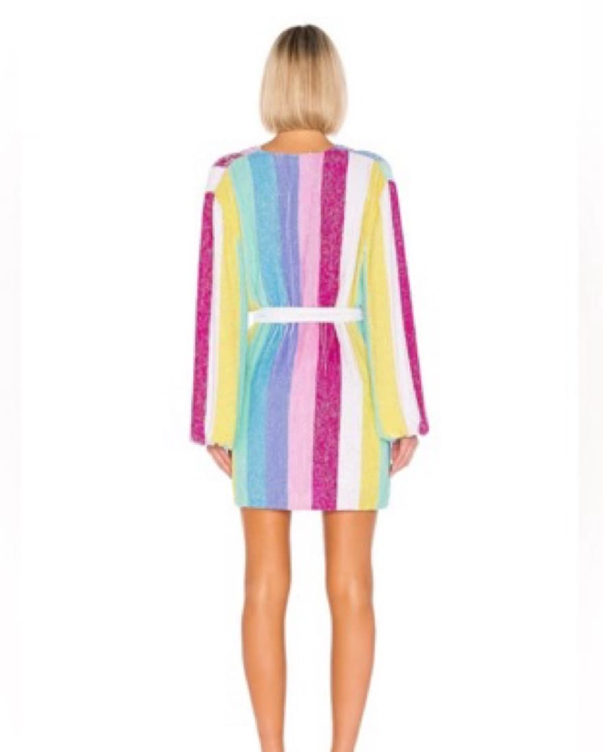 Retrofete Gabrielle Robe In Unicorn  - Image 3