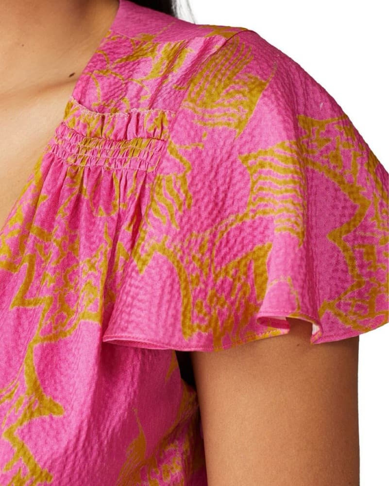 Tanya Taylor Liza Wrap Dress Size 2R - Image 3