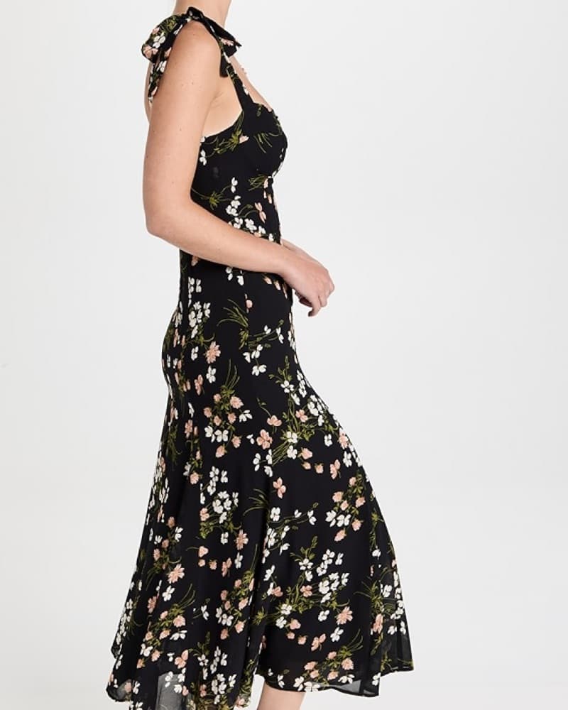 Reformation Nadira Tie Strap Dress - Image 2