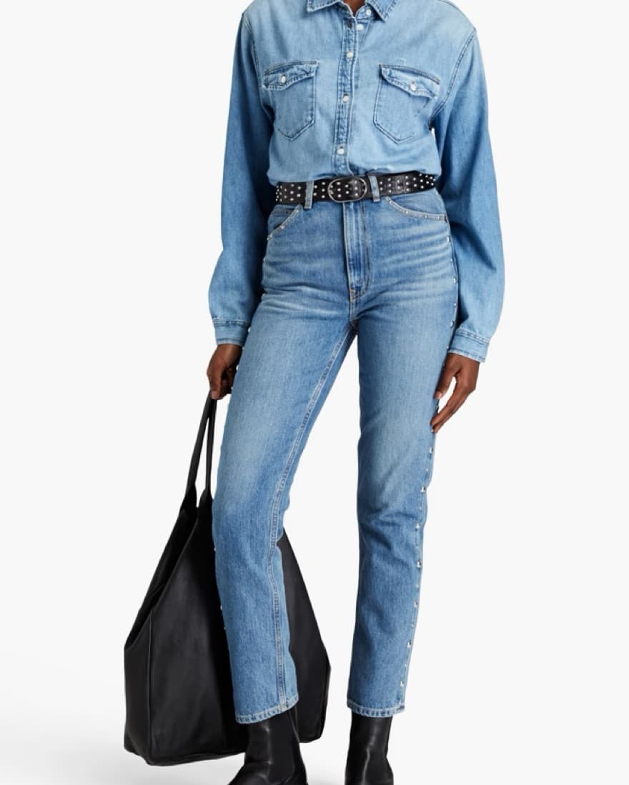 RE/DONE 70s Studded Jean - Image 3