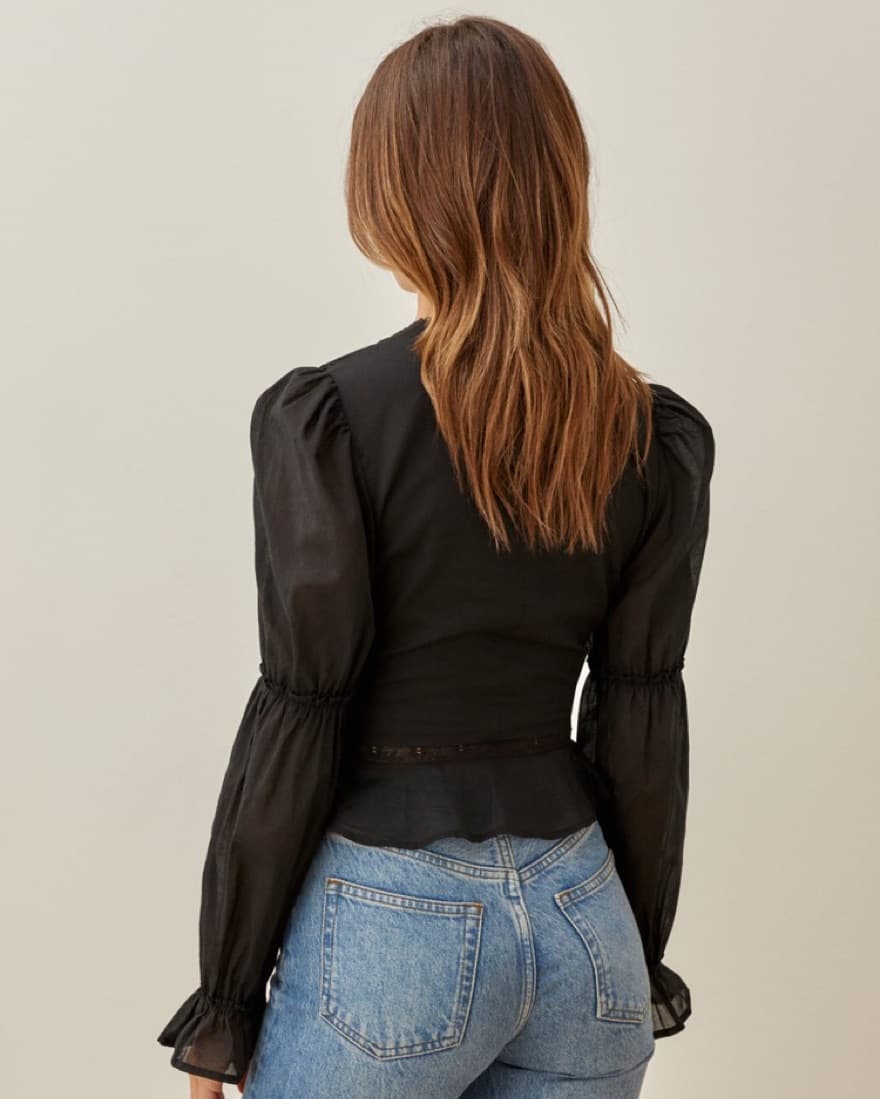 Reformation Long Sleeve Top  - Image 3