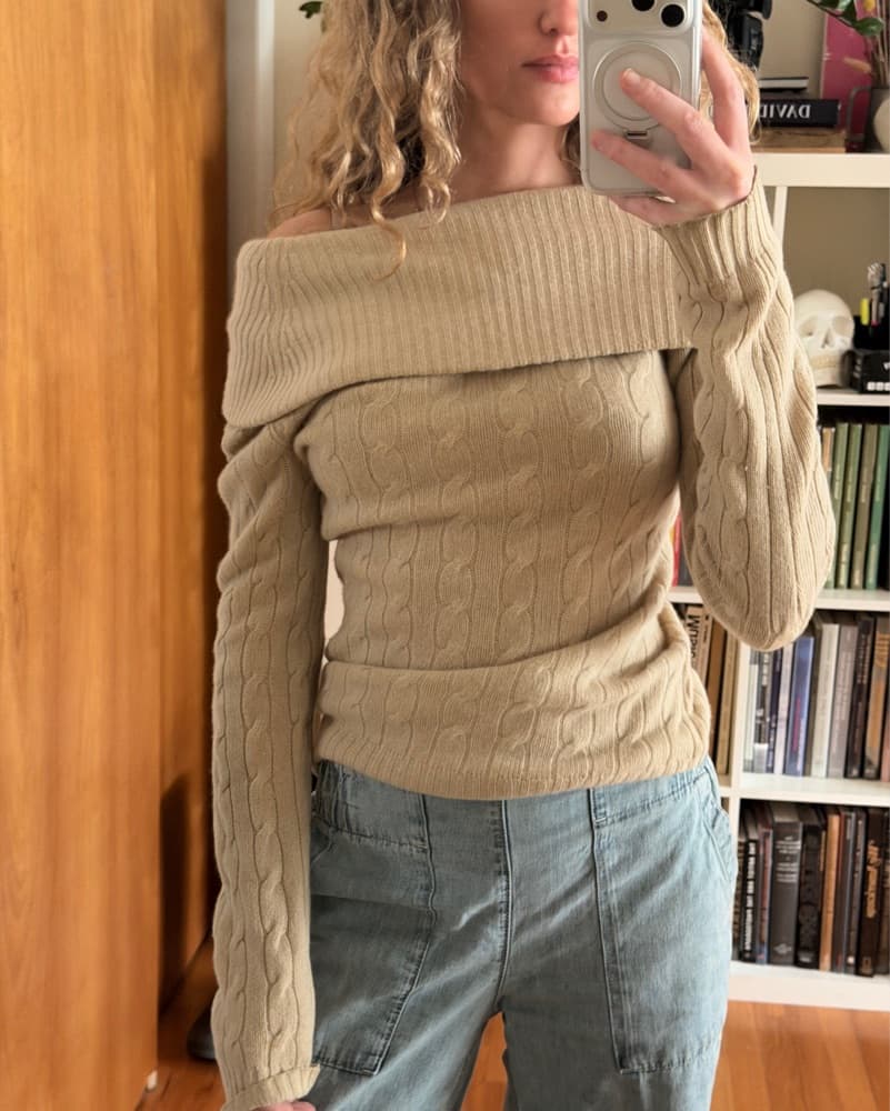 Ralph Lauren Off the Shoulder Knit - Image 5