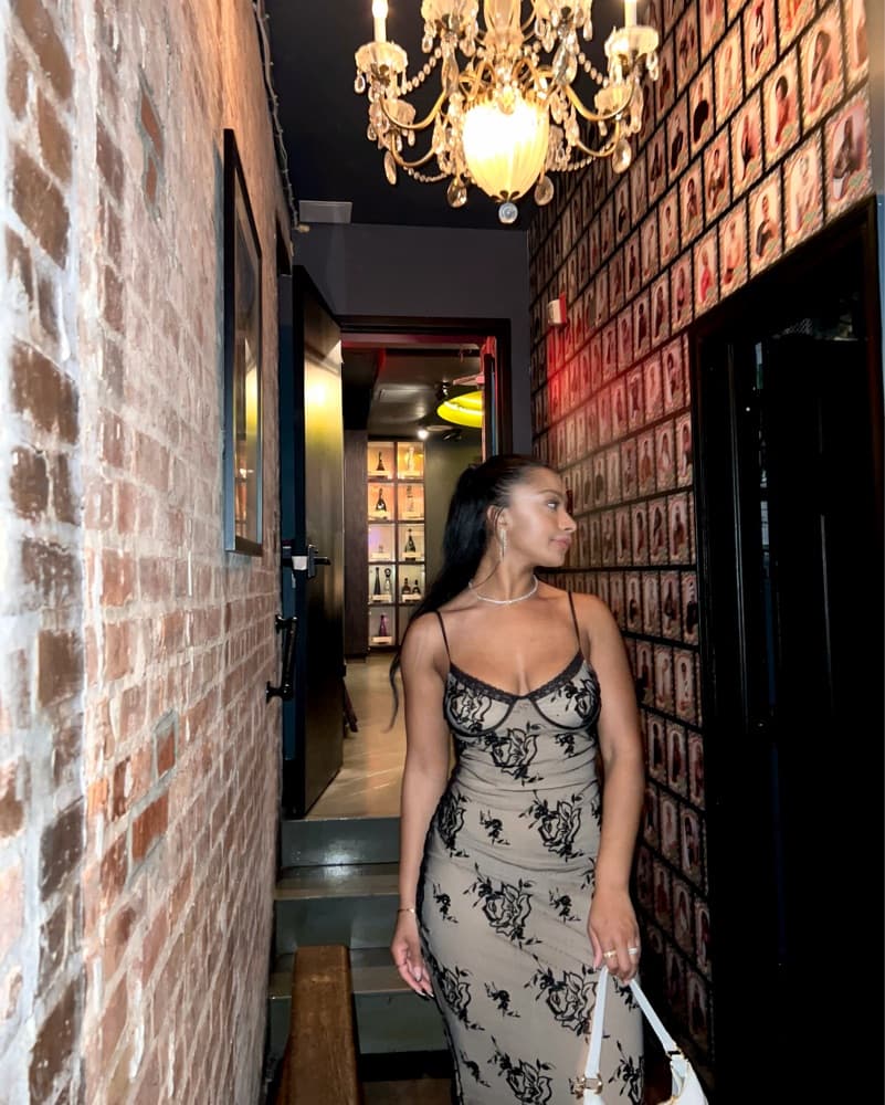 Stunning Floral Print Maxi Dress - Image 1