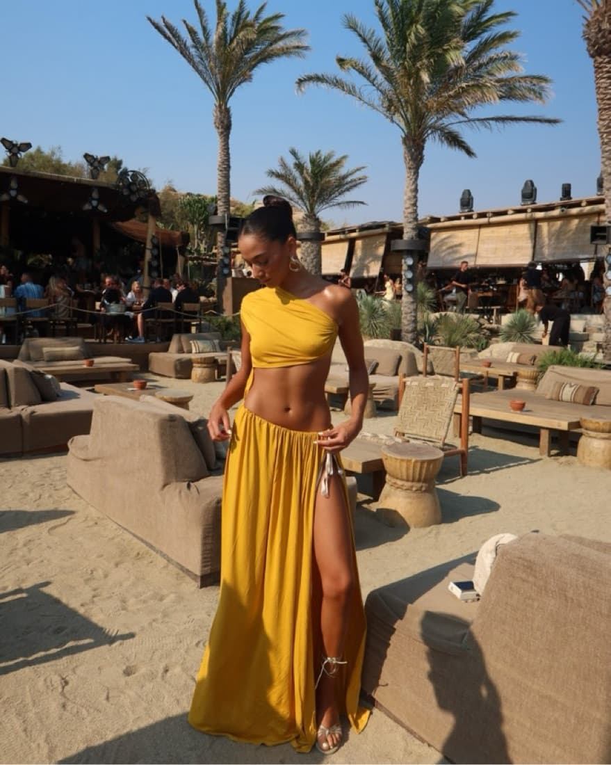 Coucoo - Caroni Dress In Citrine Heat - Image 2