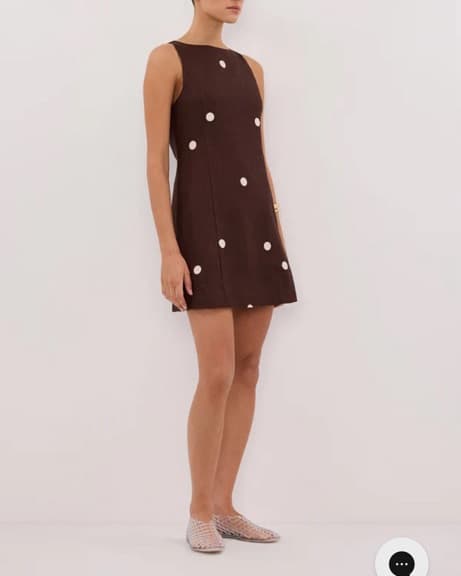 Dissh Polka Dot Mini Dress - Image 1