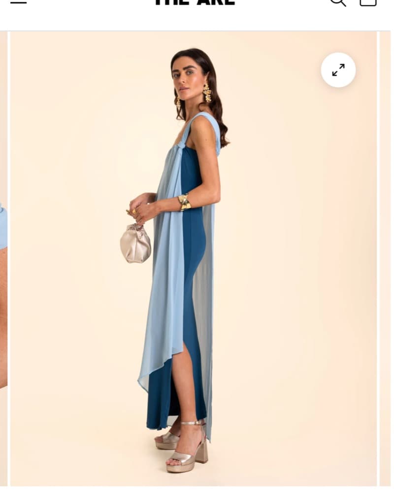 Stunning One-Shoulder Maxi Dress - Image 3