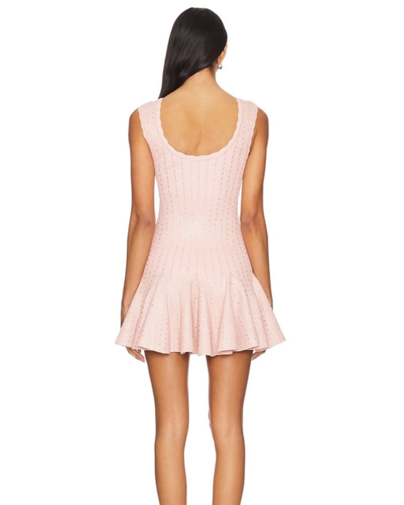 LoveShackFancy Maryanne Dress in Pink  - Image 3