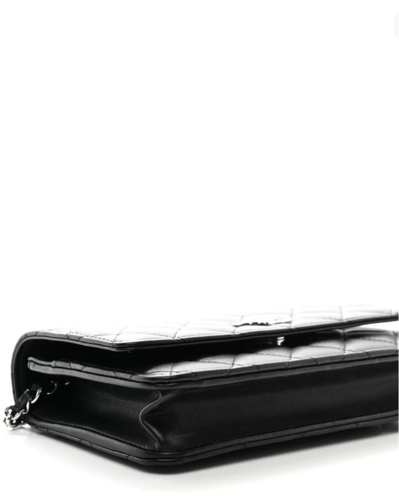 Chanel Black Wallet On Chain Bag  - Image 3