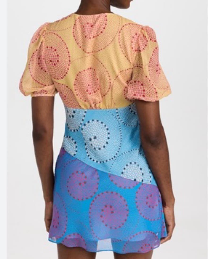 Staud Whirlpool Mini Dress - Image 2