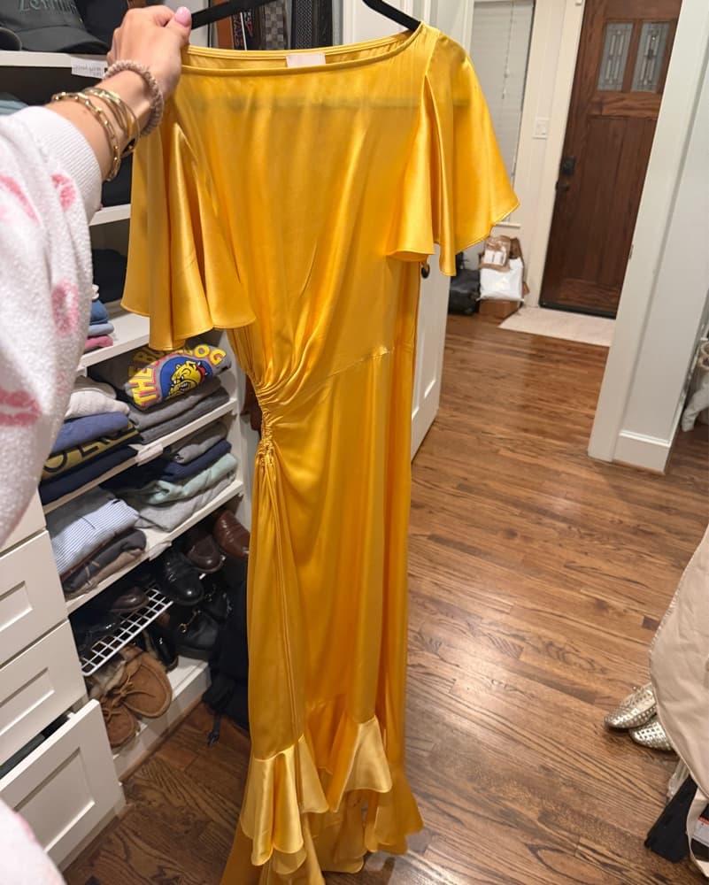 Cinq à Sept womens Patti Silk Midi Dress - Image 4