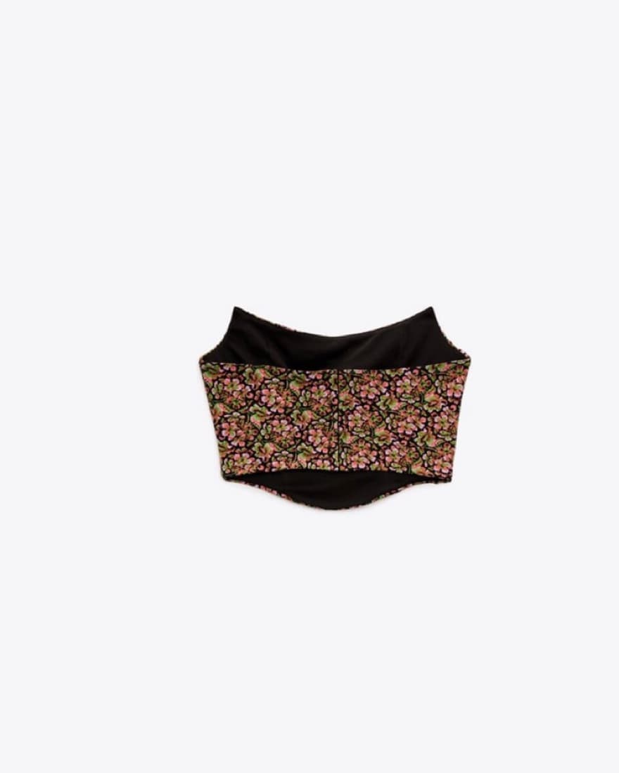 Floral Crop Top - Image 2
