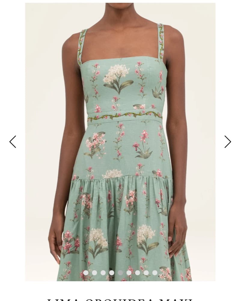 Agua Bendita Lima Maxi Dress - Image 2