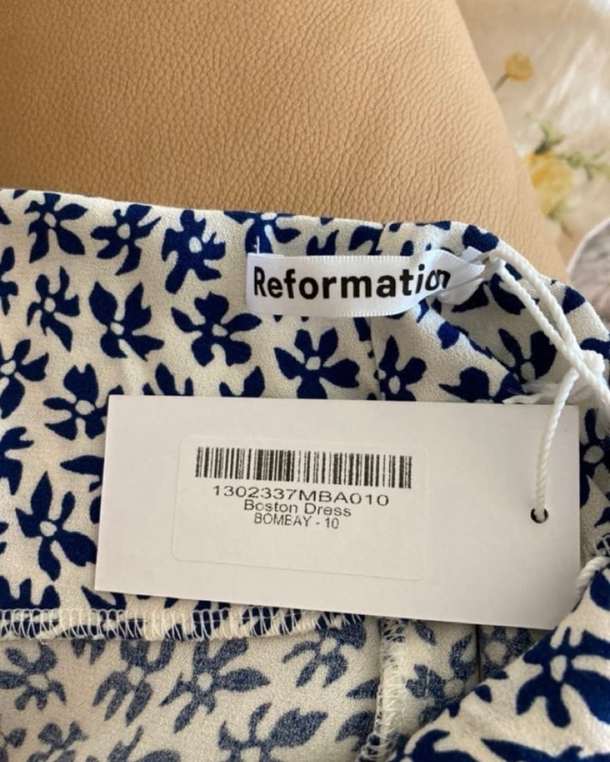 Reformation Boston Dress Size 10 - Image 3
