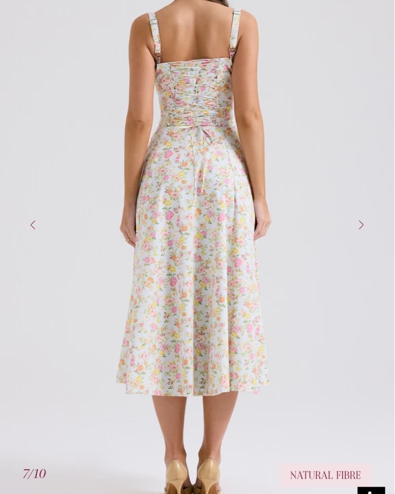 Floral House Of CB Carmen Dress - Image 5
