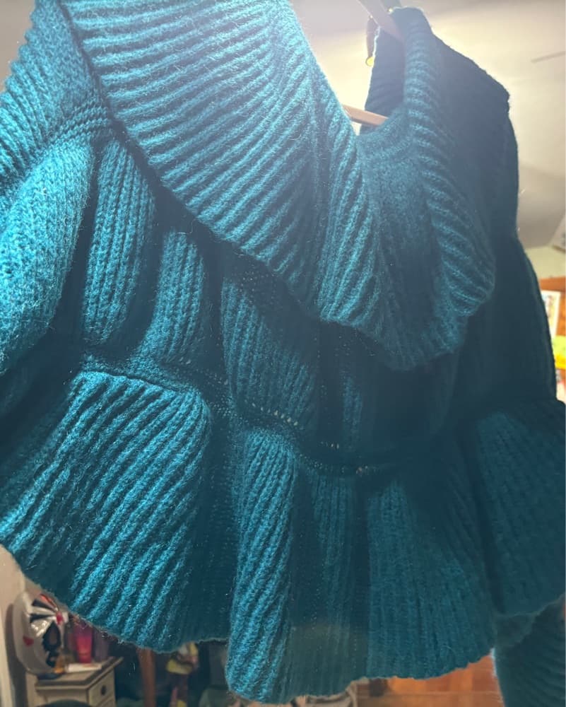 Turquoise Shrug - Image 2