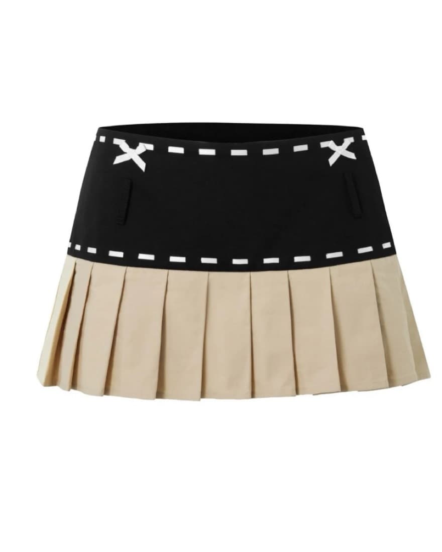 The Kript Dolly Pleated Micro Skort  - Image 2